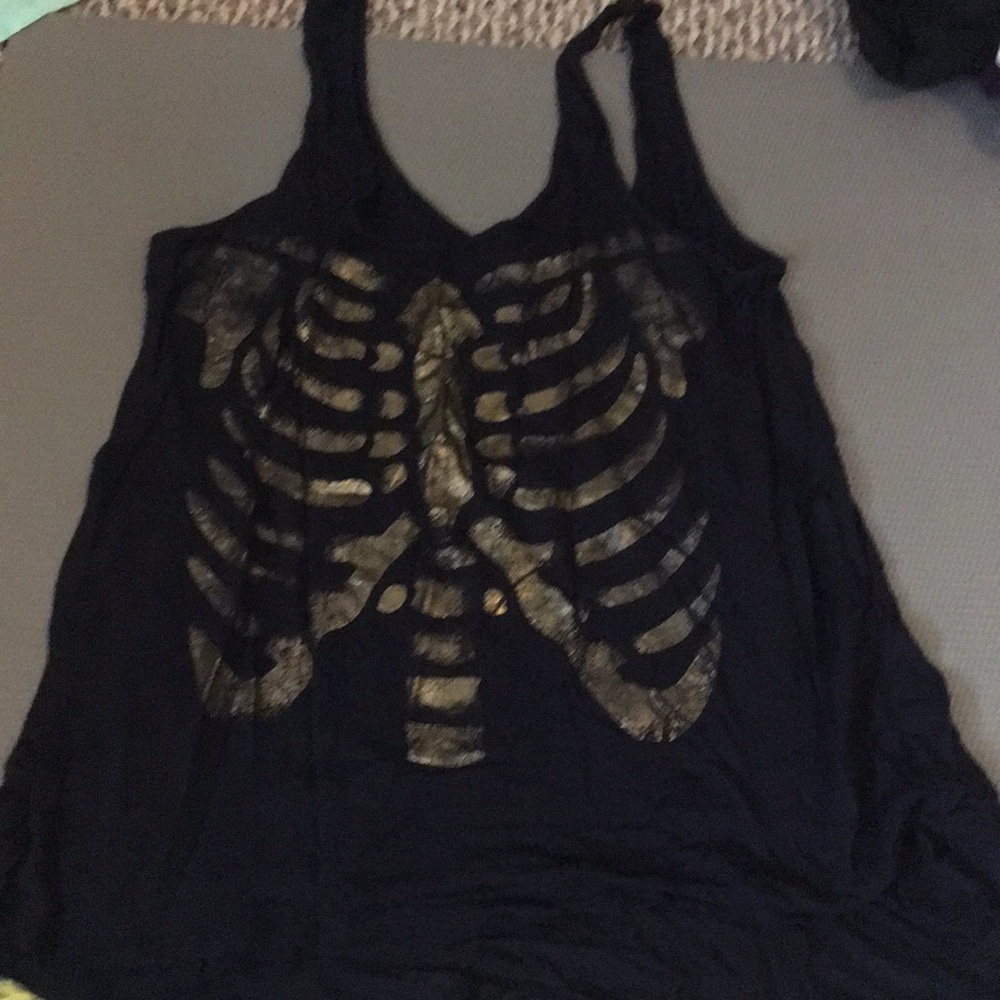 Rib cage tank top